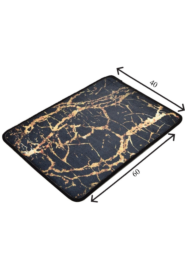 Tappetino per bagno Goldes Nero, 40 x 60 cm (4)