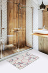 Tappetino per bagno Honeycomb Multicolore, 40 x 60 cm