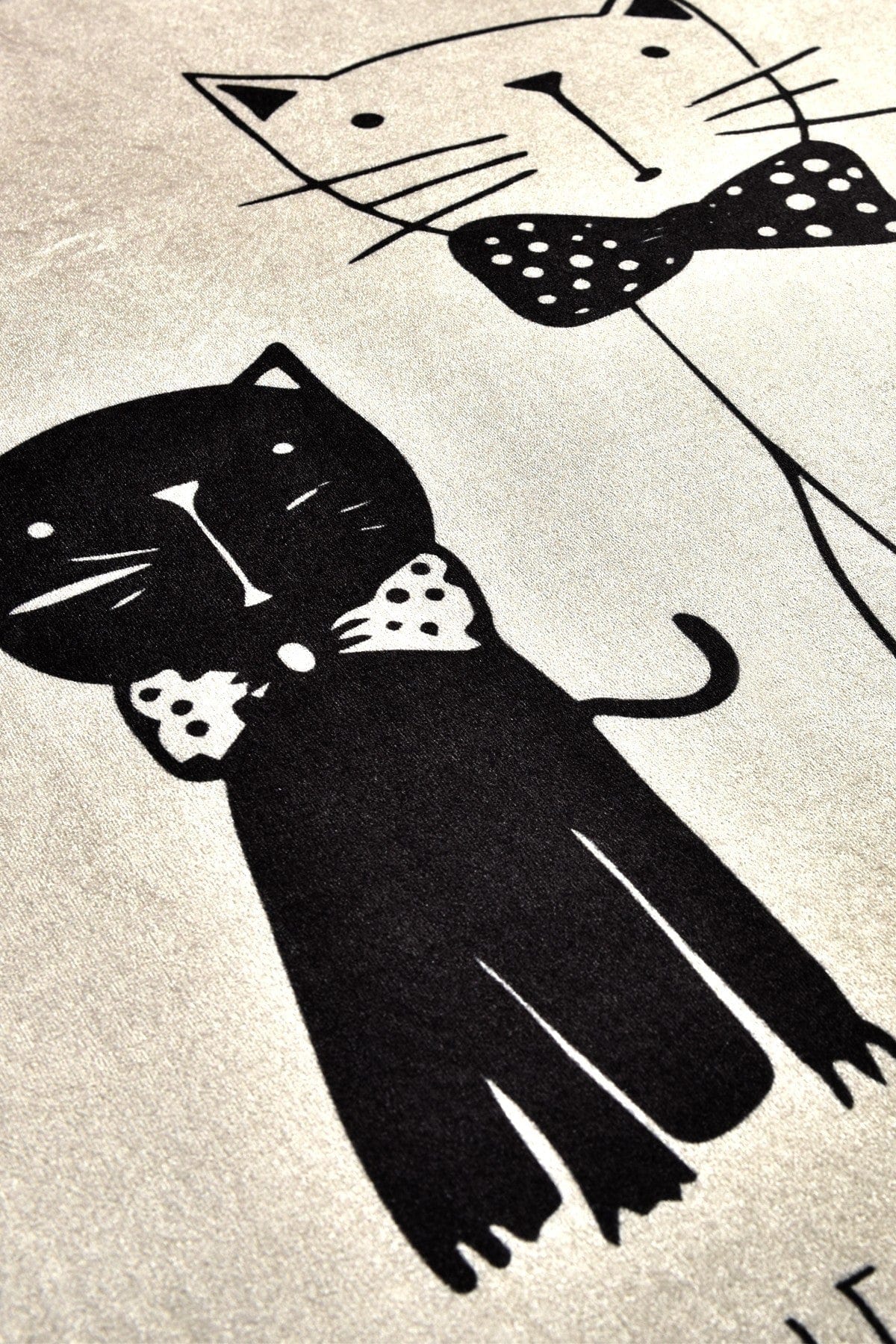 Tappetino per bagno Little Cats Grigio, 40 x 60 cm (2)
