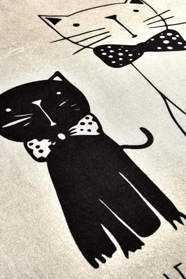 Tappetino per bagno Little Cats Grigio, 40 x 60 cm (2)
