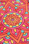 Tappetino per bagno Mandal Multicolore, 40 x 60 cm (3)