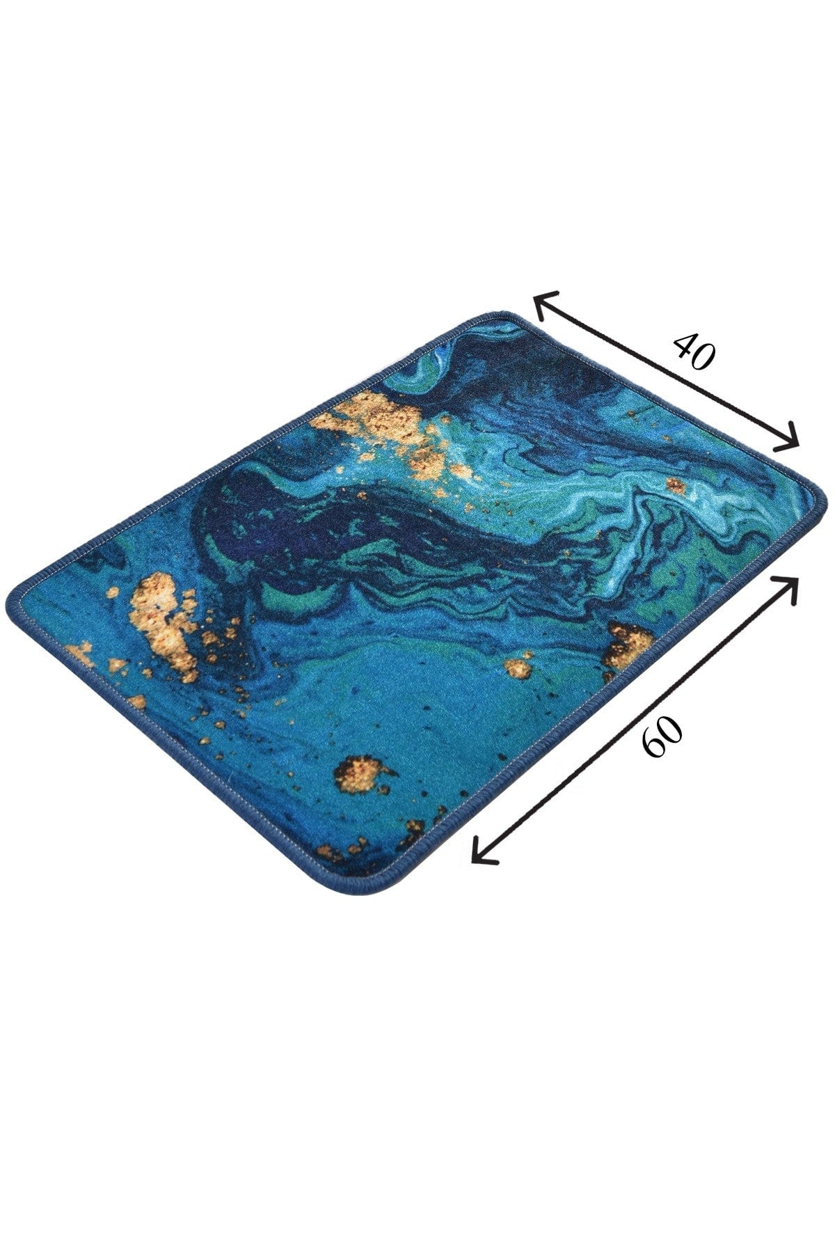 Tappetino per bagno Marble Multicolore, 40 x 60 cm (3)