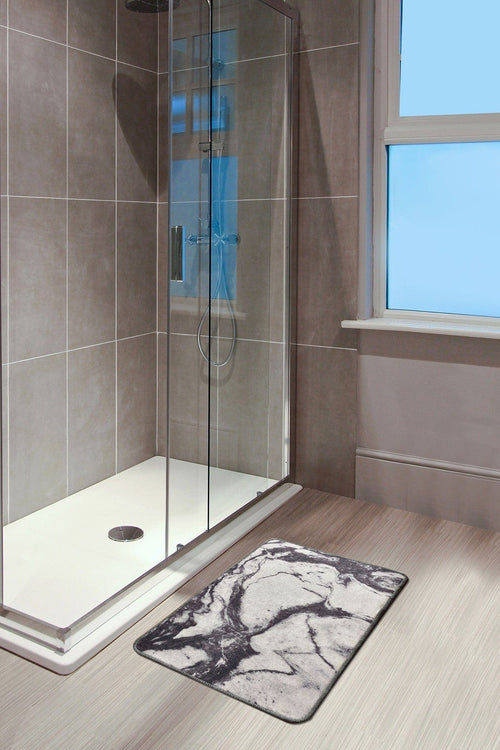 Tappetino per bagno Mermer Multicolore, 40 x 60 cm