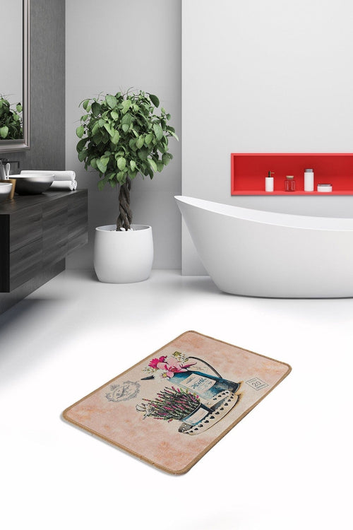 Tappetino per bagno Monder Multicolore, 40 x 60 cm