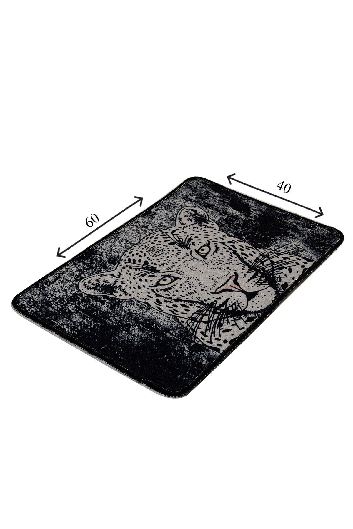 Tappetino per bagno Tiger Bianco e Nero, 40 x 60 cm (4)
