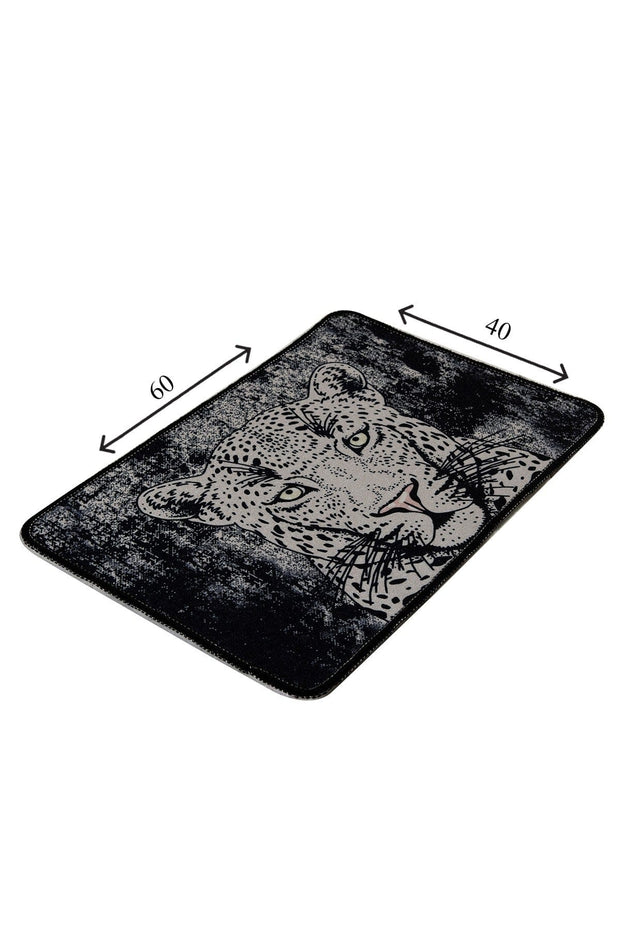 Tappetino per bagno Tiger Bianco e Nero, 40 x 60 cm (4)
