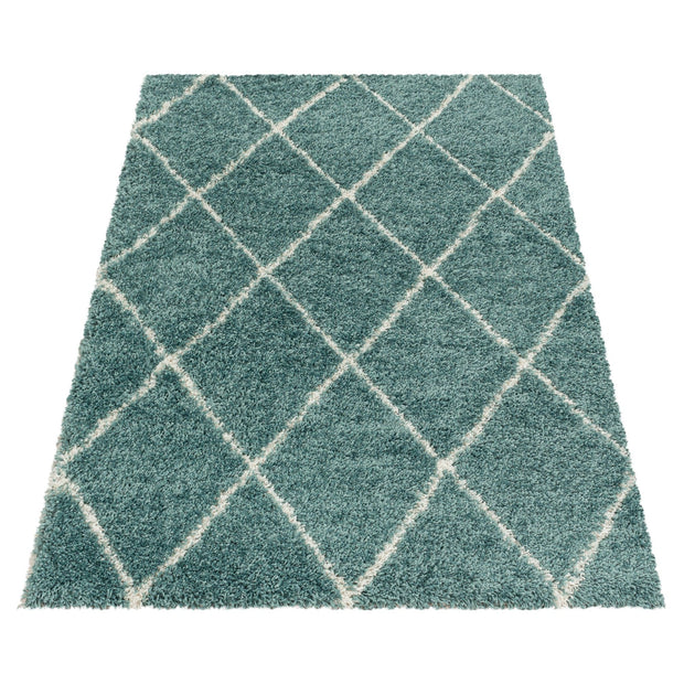 Tappeto Alvor 3401 Geometric Blu (2)