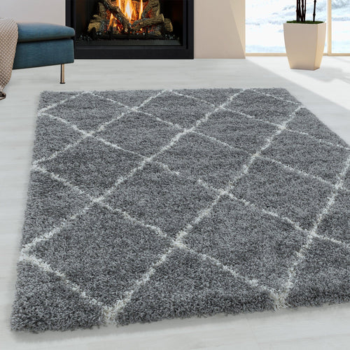 Tappeto Alvor 3401 Geometric Grigio (1)