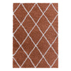Tappeto Alvor 3401 Geometric Mattone & AYYTPCH-ALVOR3401TERRA & AYYTPCH-ALVOR3401TERRA