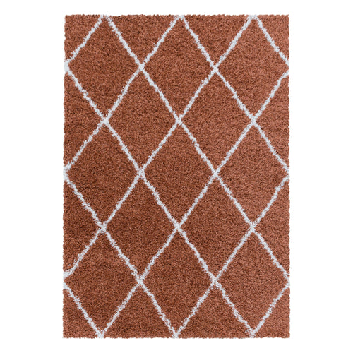 Tappeto Alvor 3401 Geometric Mattone & AYYTPCH-ALVOR3401TERRA & AYYTPCH-ALVOR3401TERRA
