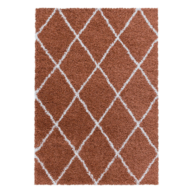 Tappeto Alvor 3401 Geometric Mattone & AYYTPCH-ALVOR3401TERRA & AYYTPCH-ALVOR3401TERRA