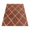 Tappeto Alvor 3401 Geometric Mattone (2)