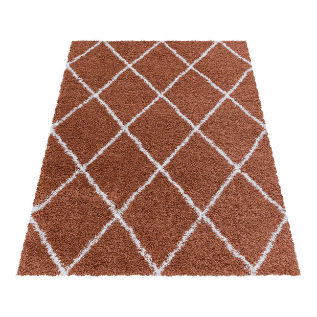 Tappeto Alvor 3401 Geometric Mattone (2)