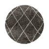 Tappeto Alvor 3401 Round Geometric Cappuccino & AYYTPCH-ALVOR3401TAUPE-ROUND