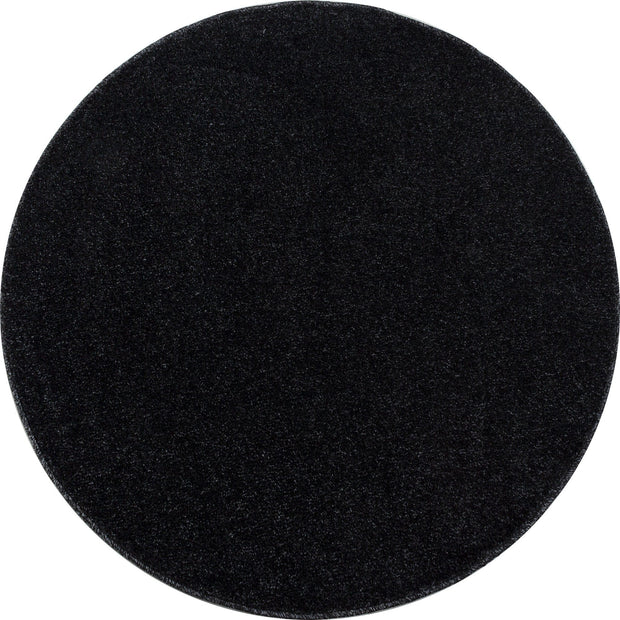 Tappeto Ata 7000 Round Unicolor Antracite & AYYTPCH-ATA7000ANTHRAZIT-ROUND
