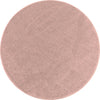Tappeto Ata 7000 Round Unicolor Rosa & AYYTPCH-ATA7000ROSE-ROUND & AYYTPCH-ATA7000ROSE-ROUND