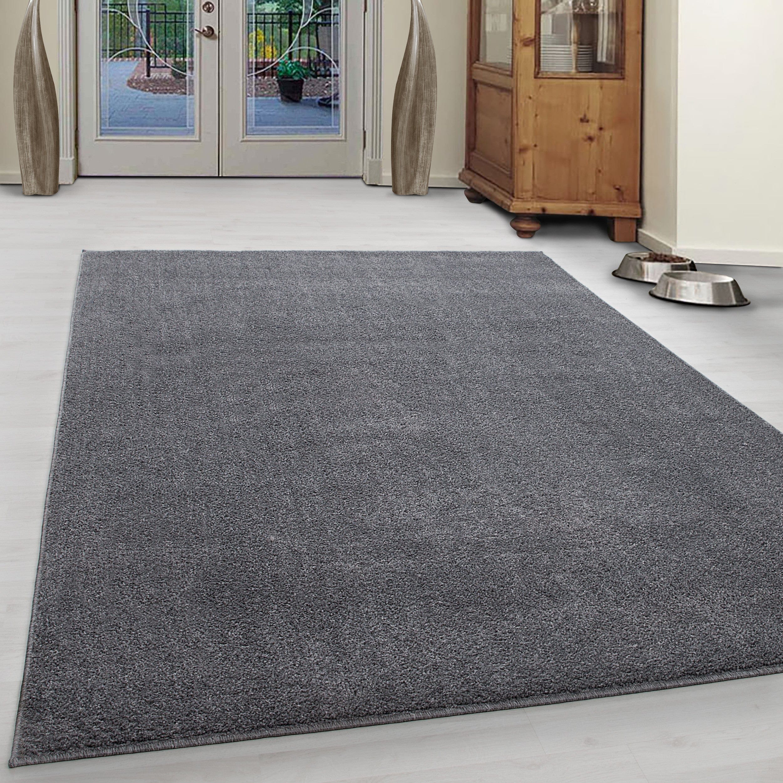 Tappeto Ata 7000 Unicolor Grigio (1)