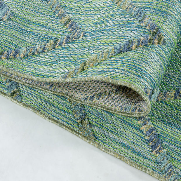 Tappeto Bahama 5152 Boho Design Verde (4)
