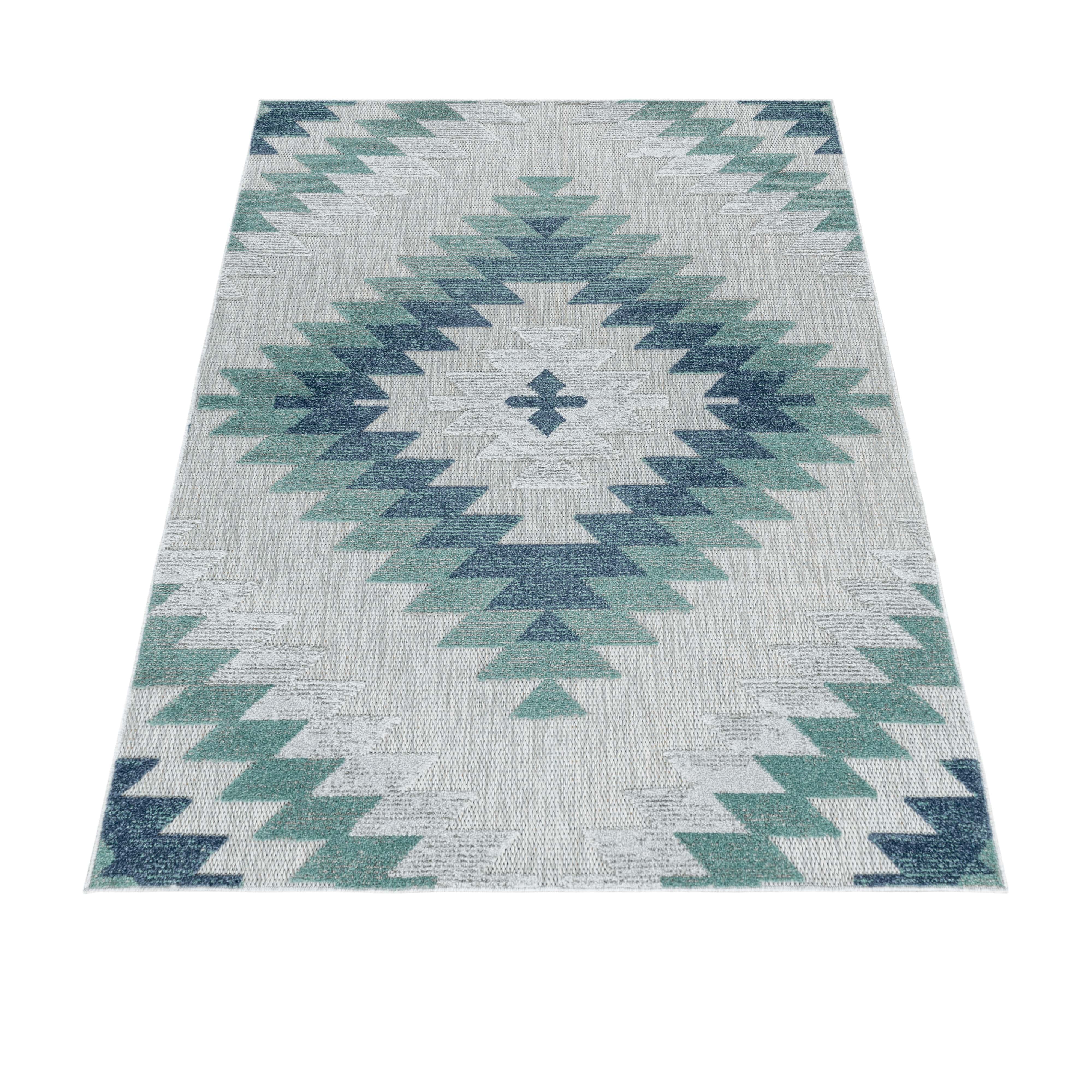 Tappeto Bahama 5154 Geometric Blu (2)