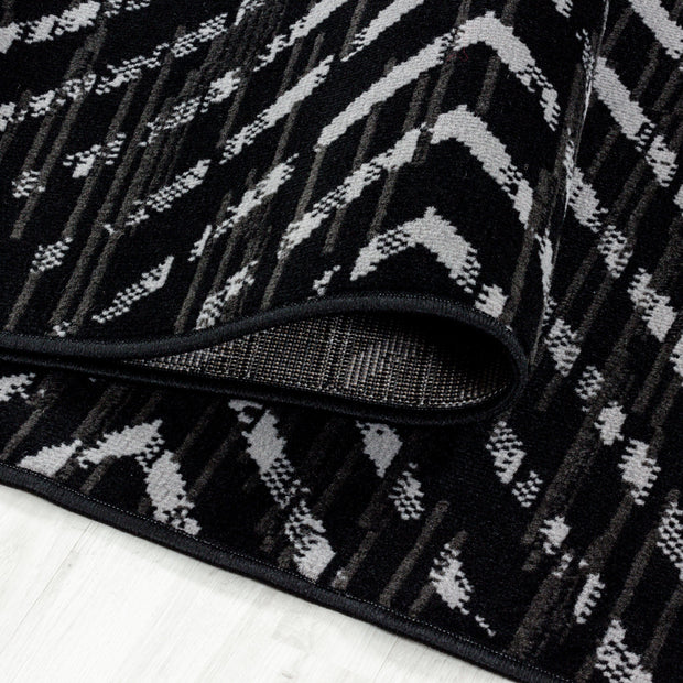 Tappeto Base 2810 Geometric Nero (4)