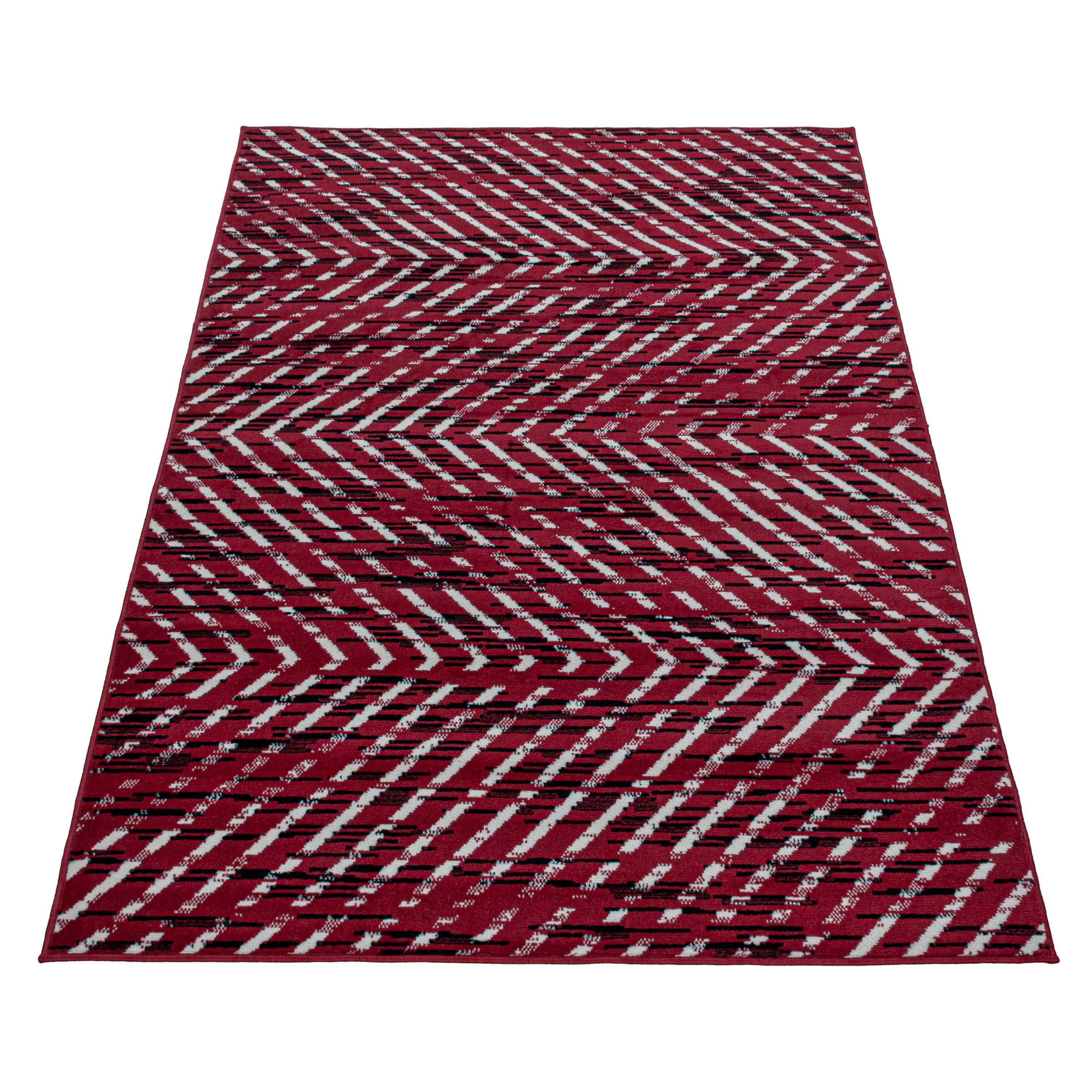 Tappeto Base 2810 Geometric Rosso (2)
