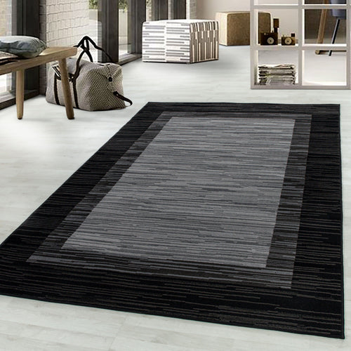 Tappeto Base 2820 Geometric Nero (1)