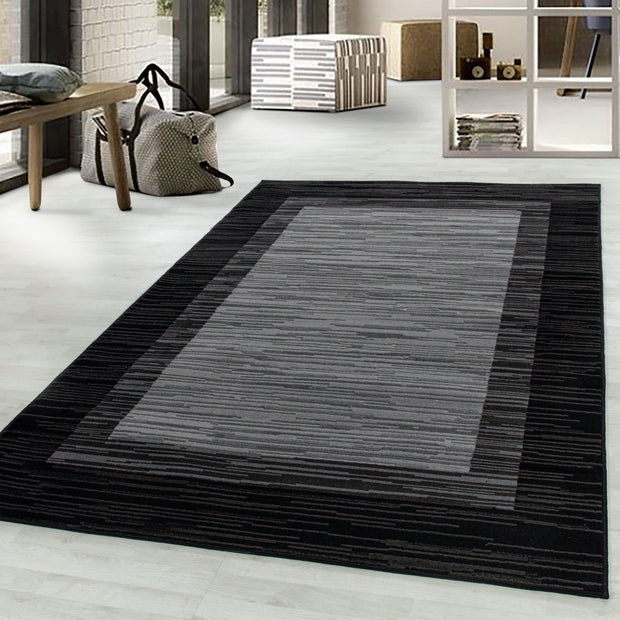 Tappeto Base 2820 Geometric Nero (1)