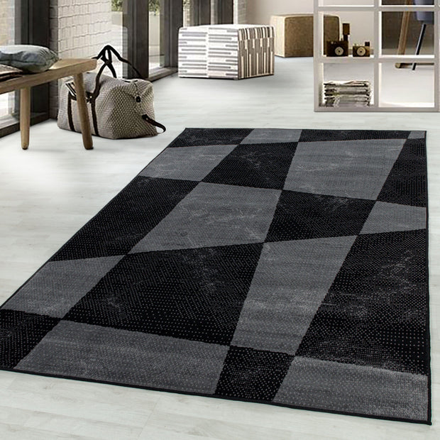 Tappeto Base 2830 Geometric Nero (1)