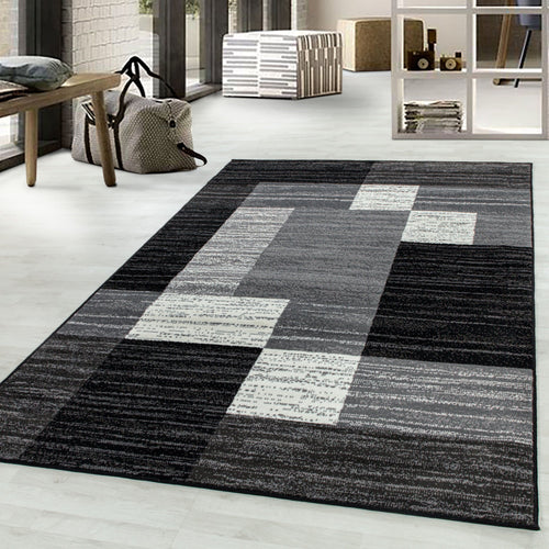 Tappeto Base 2850 Geometric Nero (1)