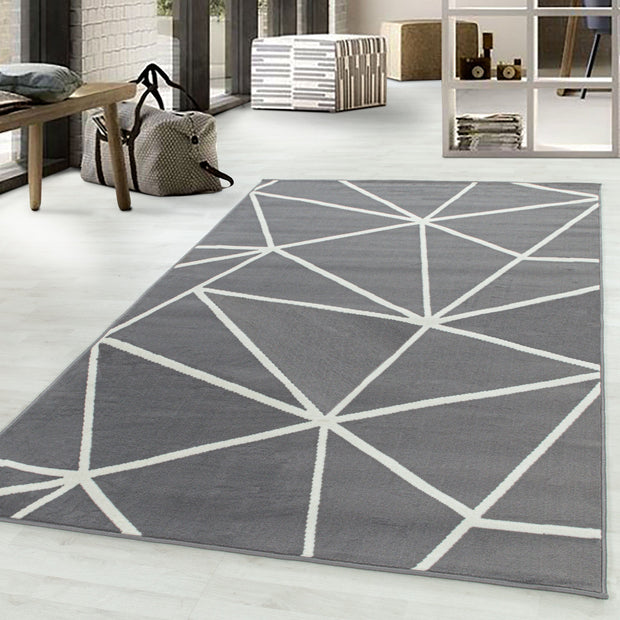 Tappeto Base 2860 Geometric Grigio (1)