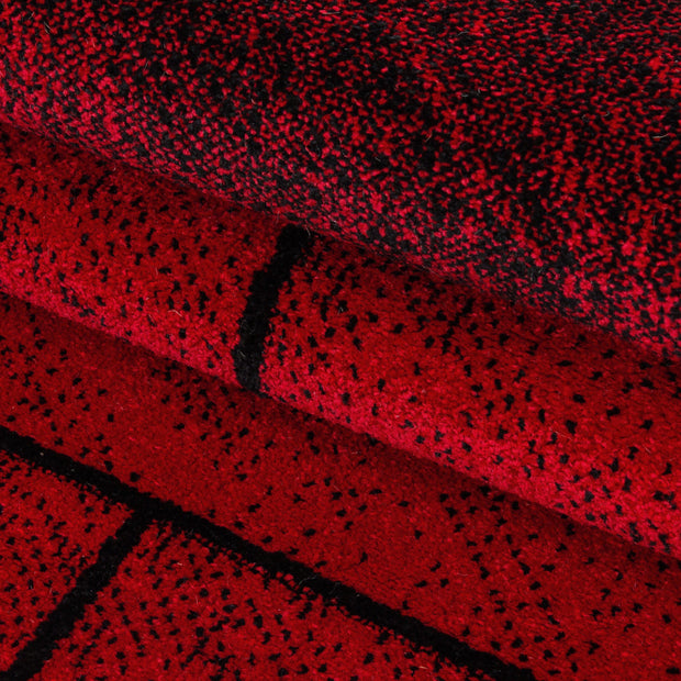 Ayyildiz Teppiche Tappeto Beta 1110 Geometric Rosso