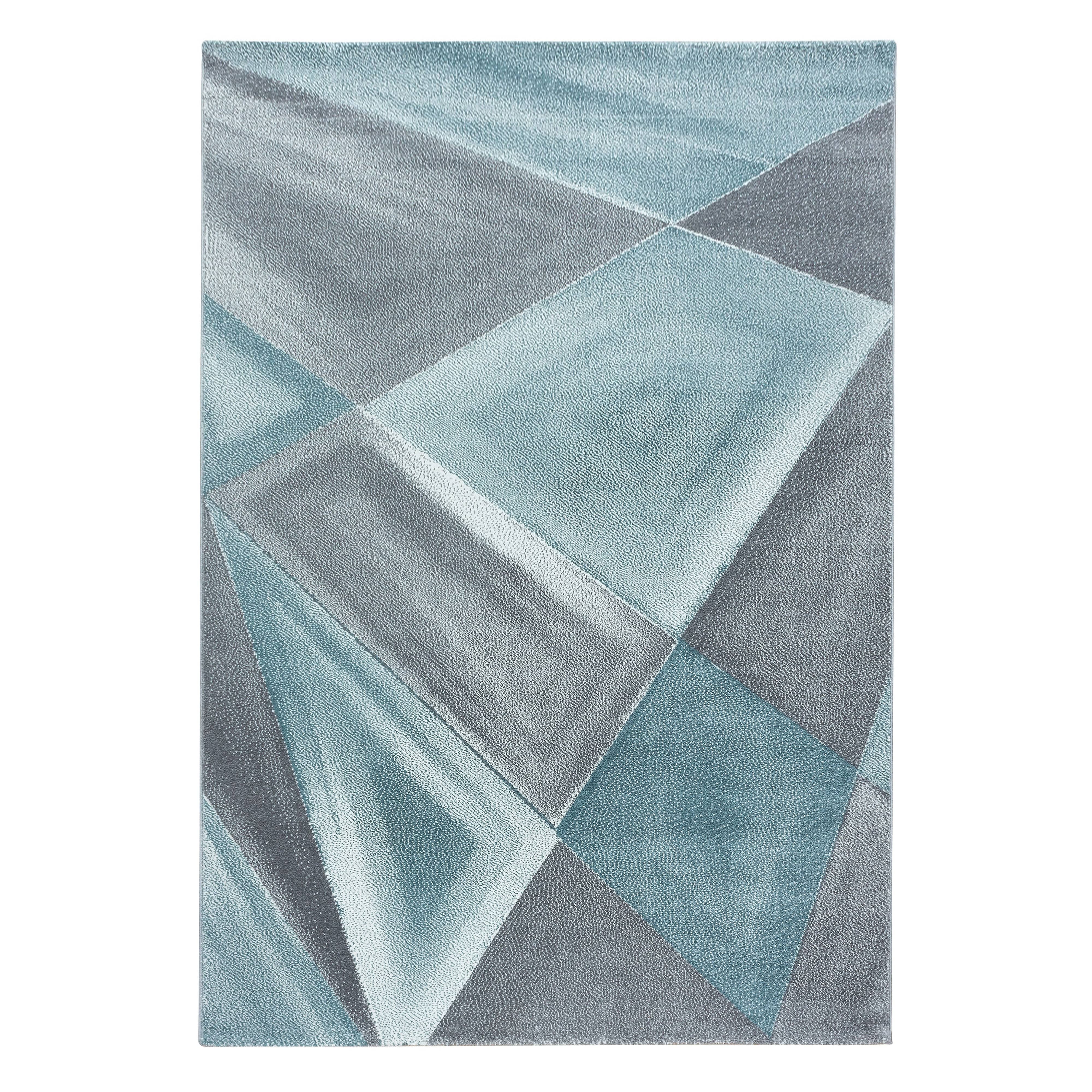 Ayyildiz Teppiche Tappeto Beta 1130 Geometric Blu