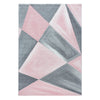 Ayyildiz Teppiche Tappeto Beta 1130 Geometric Rosa