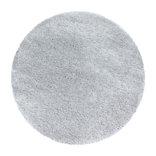 Tappeto Brilliant 4200 Round Unicolor Argento & AYYTPCH-BRILLIANT4200SILVER-ROUND