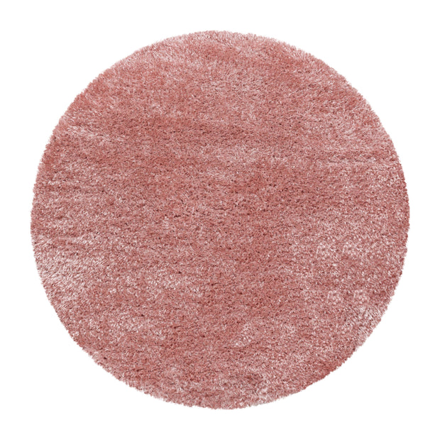 Tappeto Brilliant 4200 Round Unicolor Rosa & AYYTPCH-BRILLIANT4200ROSE-ROUND