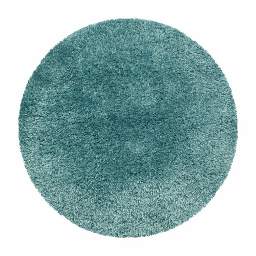 Tappeto Brilliant 4200 Round Unicolor Verde & AYYTPCH-BRILLIANT4200AQUA-ROUND