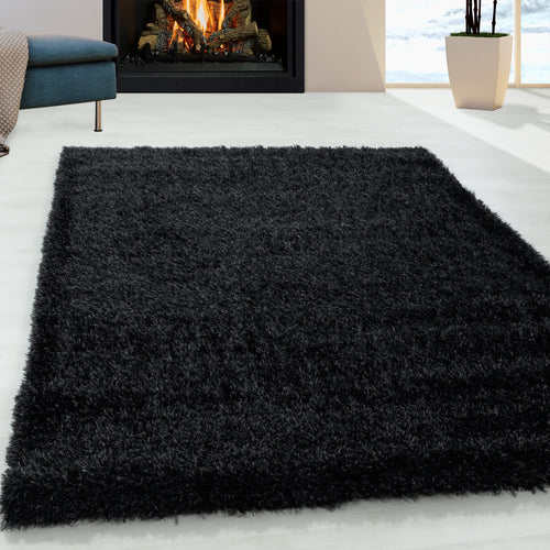 Tappeto Brilliant 4200 Unicolor Nero (1)