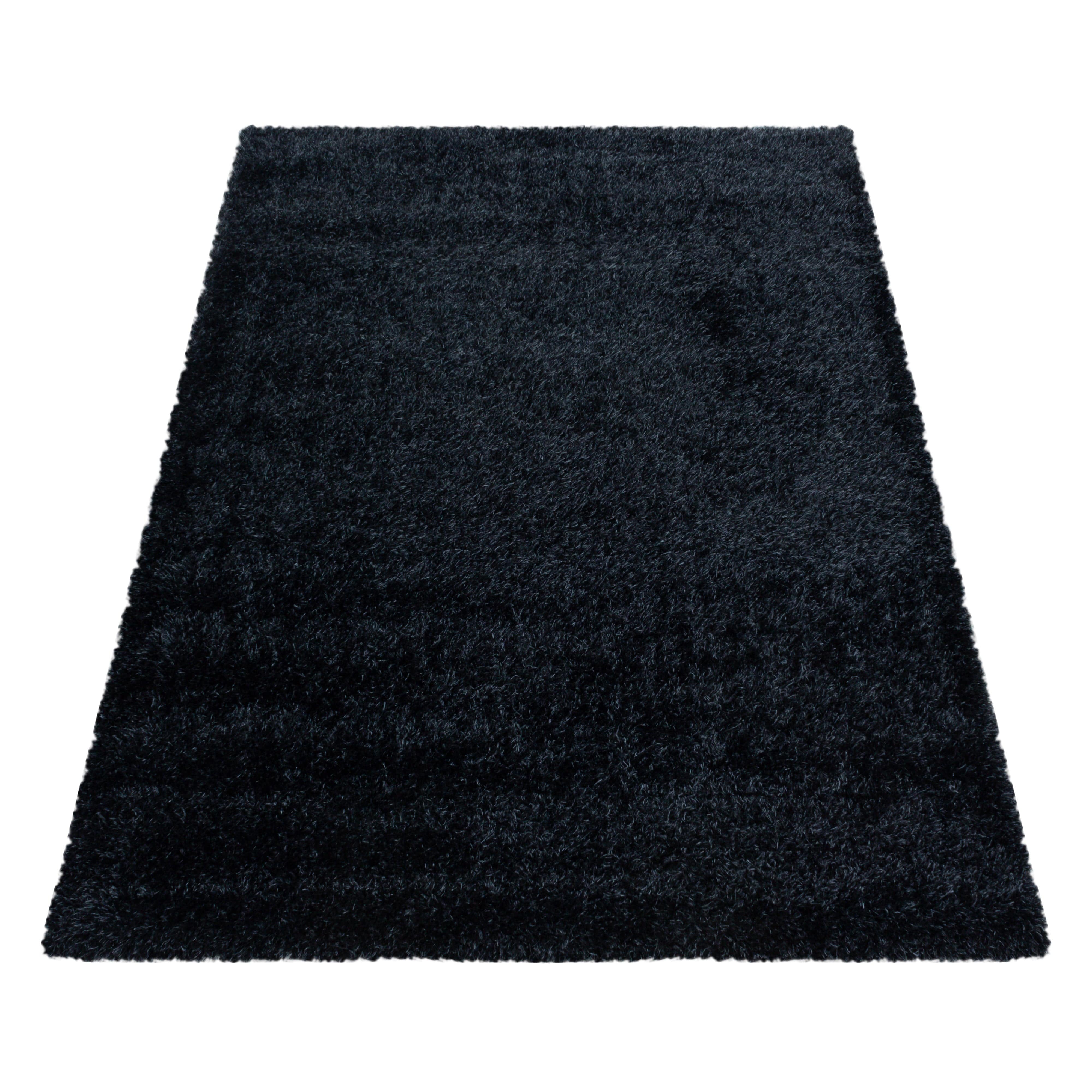 Tappeto Brilliant 4200 Unicolor Nero (2)