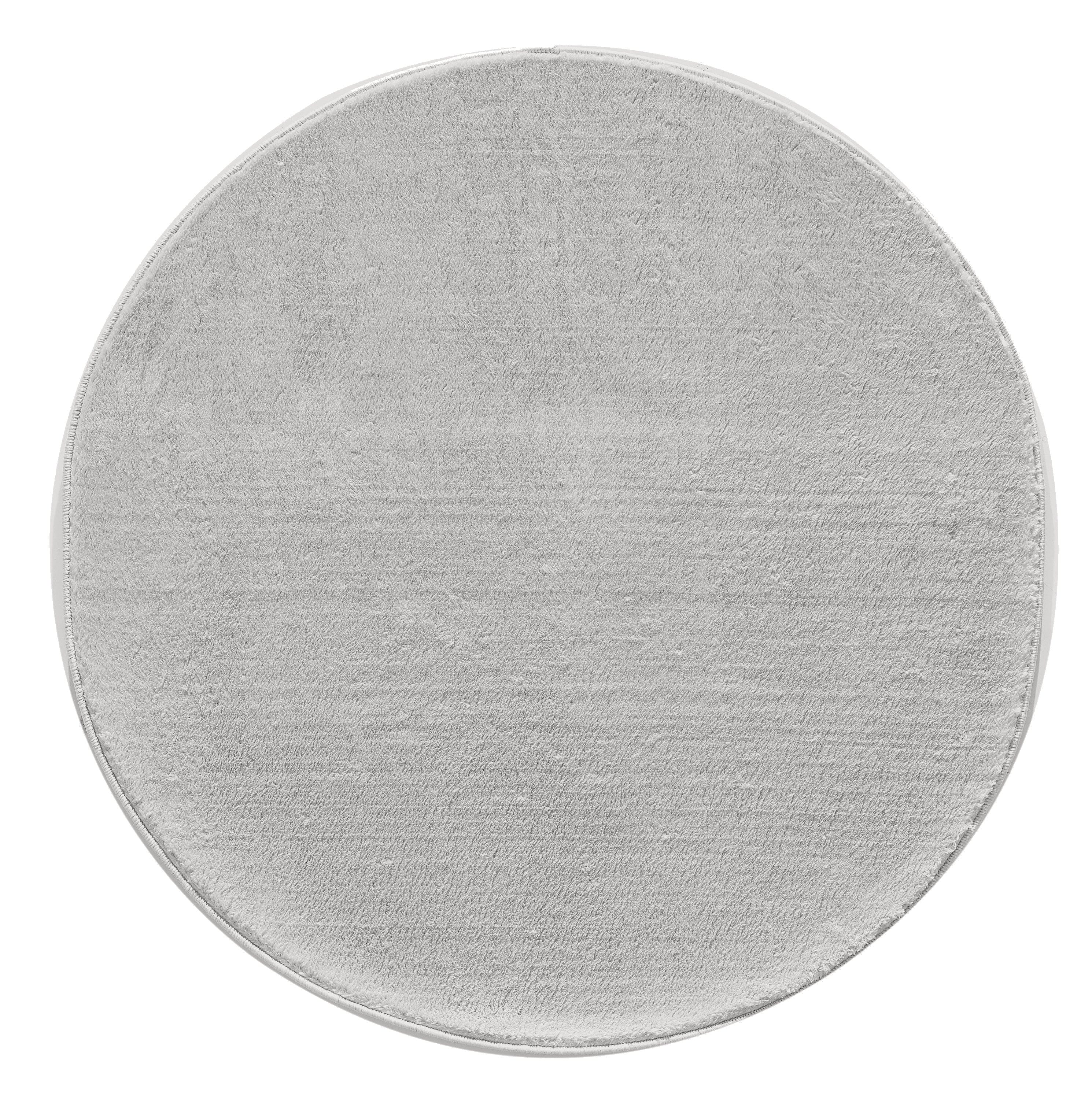 Tappeto Catwalk 2600 Round Unicolor Argento & AYYTPCH-CATWALK2600SILVER-ROUND