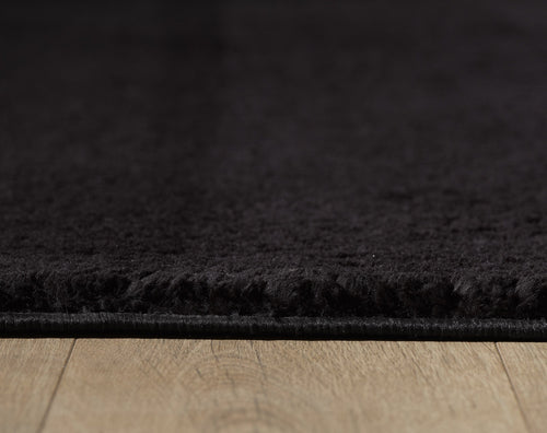 Tappeto Catwalk 2600 Round Unicolor Nero (1)