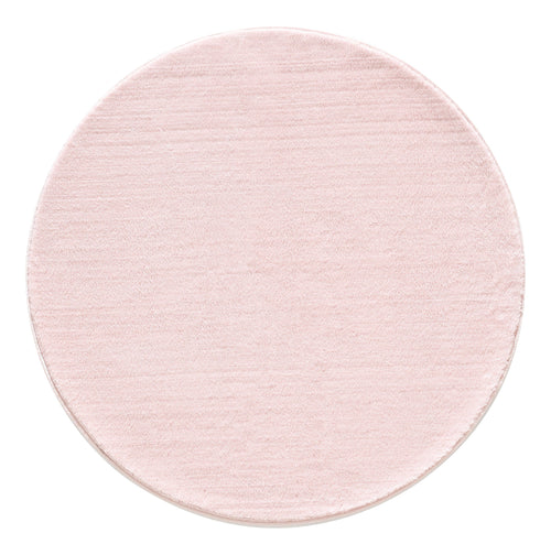 Tappeto Catwalk 2600 Round Unicolor Rosa & AYYTPCH-CATWALK2600ROSE-ROUND
