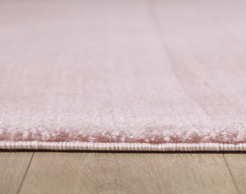 Tappeto Catwalk 2600 Round Unicolor Rosa (1)