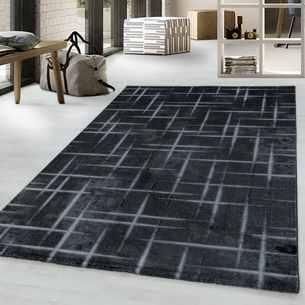 Tappeto Costa 3521 Striped Nero (1)