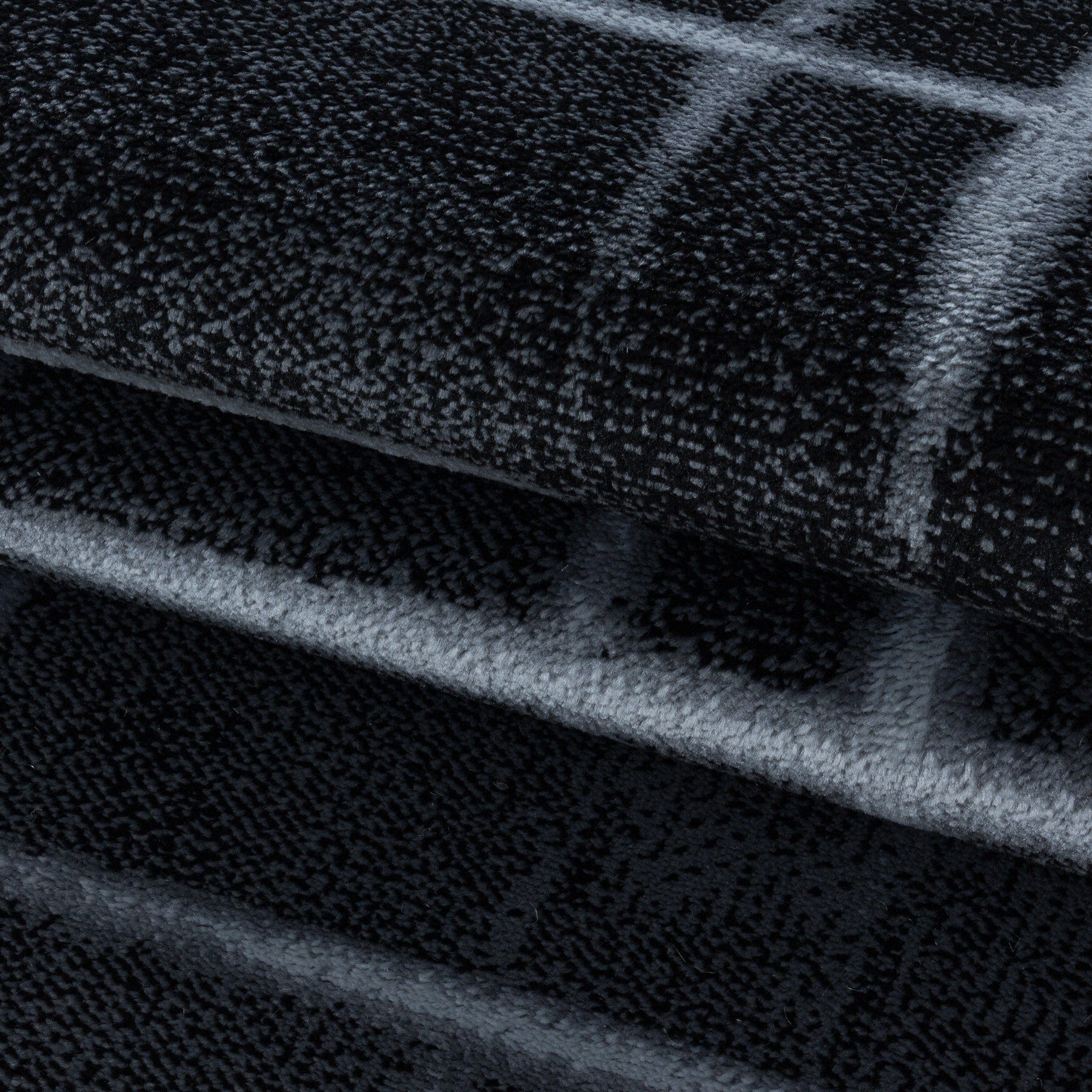 Tappeto Costa 3521 Striped Nero (5)