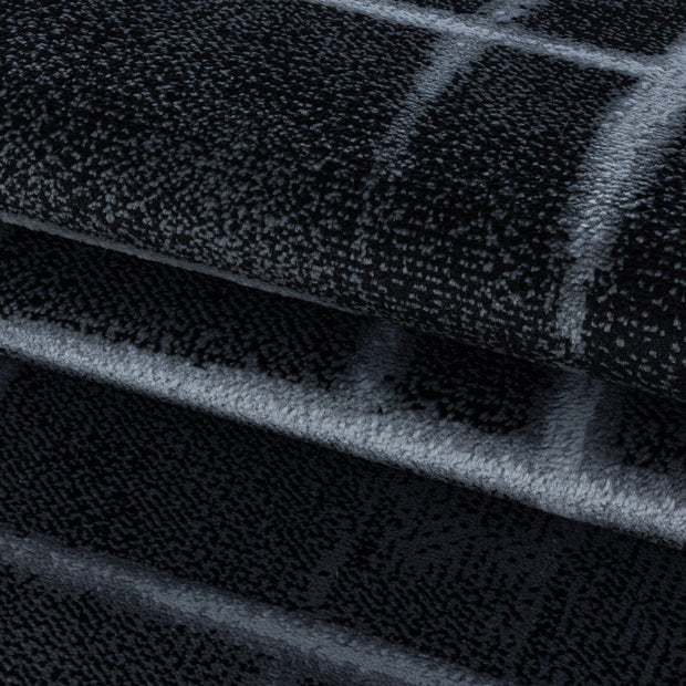 Tappeto Costa 3521 Striped Nero (5)