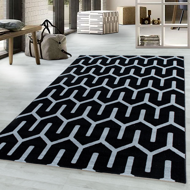 Tappeto Costa 3524 Geometric Nero (1)