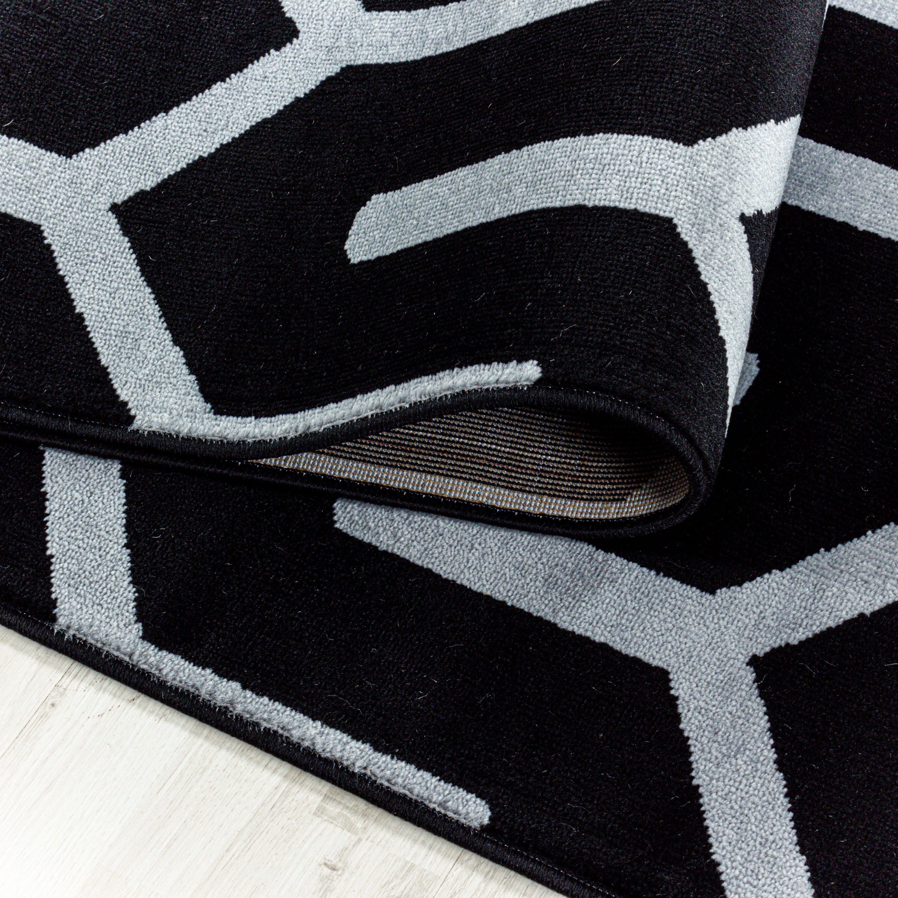 Tappeto Costa 3524 Geometric Nero (3)