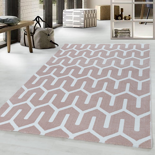 Tappeto Costa 3524 Geometric Rosa (1)