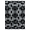 Tappeto Costa 3525 Geometric Nero & AYYTPCH-COSTA3525BLACK & AYYTPCH-COSTA3525BLACK