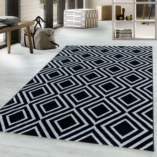 Tappeto Costa 3525 Geometric Nero (1)